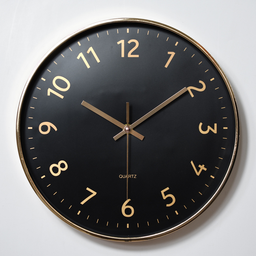 digital clock living room clocks 12 Inch Non Ticking Slient Sweep Clock Movement Wall Clock .jpg