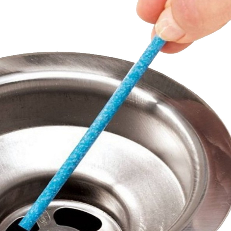 Keeps Drains And Pipes Clear And Odour Remover Sewer Sink Drain Cleaner Sticks 12 Rods.jpg