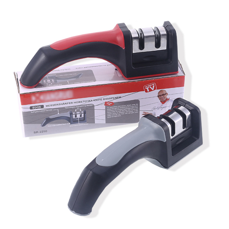 Kitchen Knife Accessories 3-Stage Knife Sharpener with Non slip Rubber handle.jpg