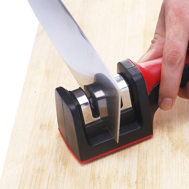 Kitchen Knife Accessories 3-Stage Knife Sharpener with Non slip Rubber handle.jpg