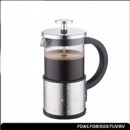 french press coffee maker Amazon Hot Sell 350ml Stainless Steel Glass Portable Coffee French Press