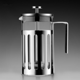 Amazon Hot Sell 350ml 600ml 1000ml Stainless Steel Glass French Press Coffee Maker Portable Coffee French Press