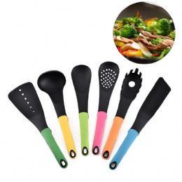 6 pack Non-Stick Kitchen Cooking Utensils Set