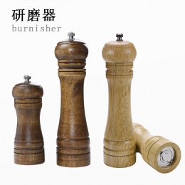 manual wooden salt and pepper grinders wood black salt pepper mill