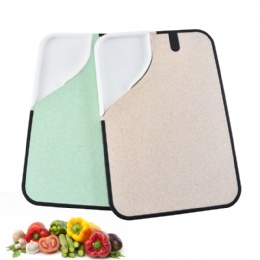 kitchen gadget wheat straw cutting board extra large plastic chopping board for meat