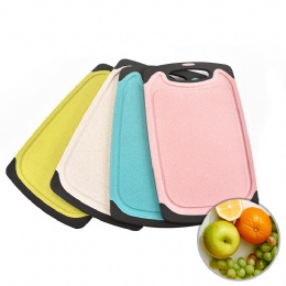 Fashionable Healthy Cutting Board Wheat Fiber Product Plastic Cutting Board