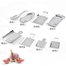 Stainless Steel Best Garlic Crusher Metal Novelty Kitchen Accessories Ginger Garlic Press