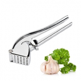 professional garlic Mincer and Crusher durable metal garlic press