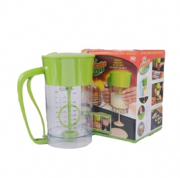 Plastic Cookie Dispenser Kitchen Hand Manual Cake Batter Mixer