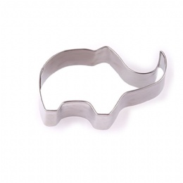 stainless steel rabbit bird bear shape biscuit cookie cutter cake mould for sale