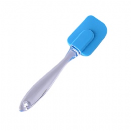 Heat resistant pastry tools silicone dough scraper silicone spatula with plastic handle