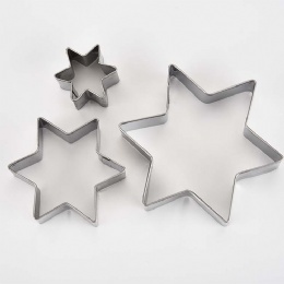 Star Shaped Stainless Steel Cookie Cutter sets Biscuit mold