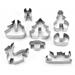 Christmas tree Baking cake mold stainless steel new cookie mould for sale