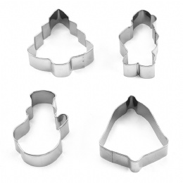 Stainless Steel Christmas Pattern Cookie Cutter DIY Cookies mould