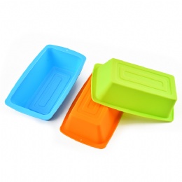 silicone square shape cake bread mold cookie Mold baking muffin cup cake mold