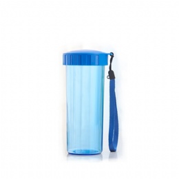 best plastic water bottle 430ml Eco friendly BPA Free clear custom plastic water cups