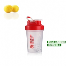 water bottle with handle single layer plastic sports shaking cup