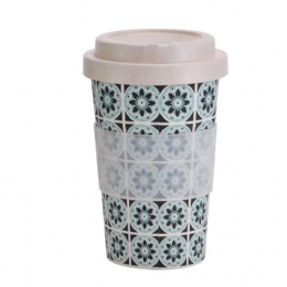 Reusable coffee mug Biodegradable Natural Bamboo FIber Coffee Cups