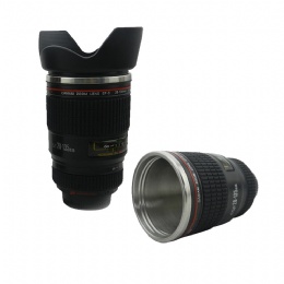 travel cup Cheap Best Selling Unique Souvenir Promotional Logo Custom Camera Lens Coffee Cup