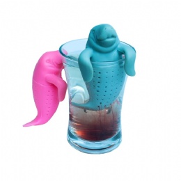 Fred Manatee tea infuser BPA Free Silicone Animal Funny tea strainers for loose tea