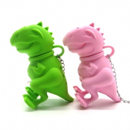 loose tea infuser Promotional Wholesale silicone dinosaur shape loose leaf Tea filter