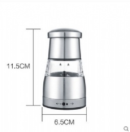 salt shaker and pepper grinder modern salt and pepper grinders set