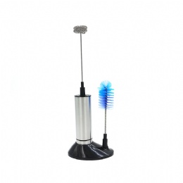 Stainless Steel Battery Operated Coffee Mixer Milk Frother
