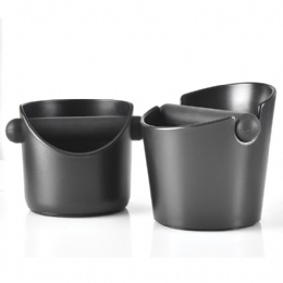 Stainless steel coffee powder slag drum tap coffee waste barrel tapping slag box silica gel removable