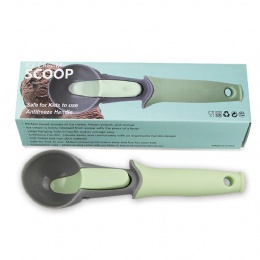Fruit Scoops Tools Plastic Colorful Food Grade ABS Durable Flexible Ice Cream Spoon Scoop