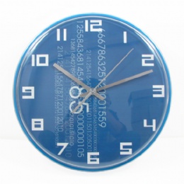 digital clock 12 inch Living Room Plastic Quartz Round Wall Clock