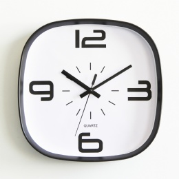 digital clock Square Style Plastic Frame Digital Promotional Wall Clocks