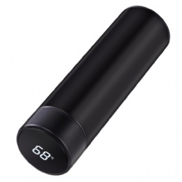 China Smart LED double wall insulated vacuum flask intelligent water bottle stainless steel thermo Temperature Display