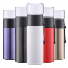 Eco-friendly Leak proof double wall sport sealed insulated flask stainless steel water vacuum thermos bottle