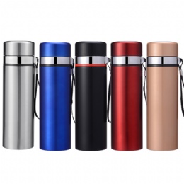 Cheap price stainless steel bullet vacuum flask vaccum thermos bottle with bullet shape