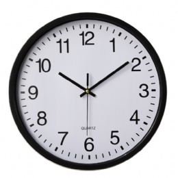 digital clock big clock Amazon Hot Sale 14 inch 35cm Injection Color Plastic Round Silent Wall Clock Home Decoration Tool Supplies