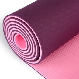 2020 amazon wholesale custom printed pilates Yoga Mat bag foldable eco friendly yoga mat tpe yoga mat