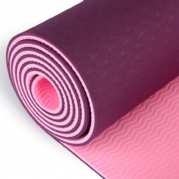 2020 amazon wholesale custom printed pilates Yoga Mat bag foldable eco friendly yoga mat tpe yoga mat