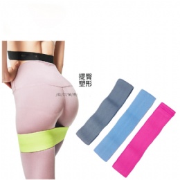 Custom printed Yoga Gym Exercise non slip resistance bands Booty Hip Fabric Resistance Bands