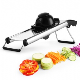 Adjustable Stainless Steel Blades French Fry Cutter Food Fruit Vegetable Chopper Potato Onion Chip veggie Mandoline Slicer