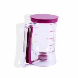 High quality household baking Manual plastic Pancake Cupcake batter dispenser