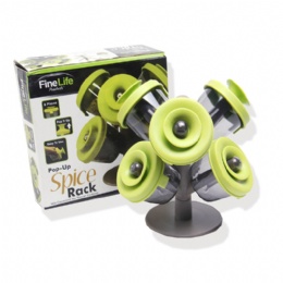 Wholesale Stock Small Order Tree Shape Pop Up Spice Rack Seasoning Condiment Set