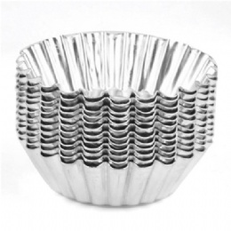 kitchen gadgets Cupcake Baking Mold Reusable Metal Stainless Steel Egg Tart Mold