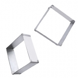 kitchen gadgets Cake Baking Mould Adjustable and retractable movable rectangular mousse ring cheap stainless steel cake mold