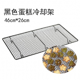 kitchen gadget Large Metal Rectangle Non-stick Cake Bread Wire Cooling Rack Baking Rack Drying Rack for Kitchen