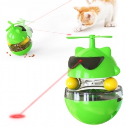 Cat Toy Funny Pet Training Tool Cat Leaking Food Ball Toy Educational Tumbler Toy Pet Supplies