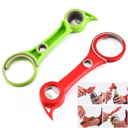 kitchen gadgets Bottle and Jar Opener 6 in 1 Multi Function Kitchen Tool Twist Bottle Opener