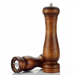 wholesale wooden salt and pepper shakers Adjustable Wooden Pepper Grinder and Salt Shaker