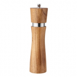 antique Pepper Grinder Acacia Wood Pepper Mill Salt and Pepper Shaker Tableware Gifts Professional Chef Tableware