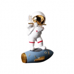 Nordic Creative Band Astronaut Statues Sculpture Figurine Ornament Home Arts and Crafts Desktop Accessories Tabletop Decorations Decoration Gifts