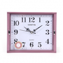 Square Wall Clock Silent Movement Non-Ticking Simple Modern Wall Clock Easy to Read Small Quartz Wall Clocks